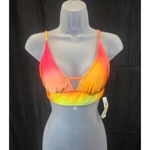 SALT COVE JUNIORS PRINTED FRONT-TAB BIK WATER COLORS MULTI M